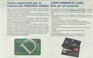 Terziario Donna - Le Impreditrici della Confcommercio